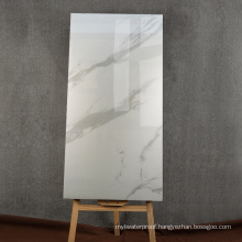 900X1800mm Commercial Use Natural Texture White Porcelain Wall Tile